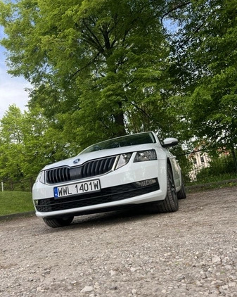 Skoda Octavia cena 54500 przebieg: 169000, rok produkcji 2017 z Ząbki małe 154